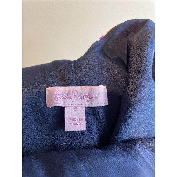 Lilly Pulitzer Clover Dress in Pom Pom Size 4 - Picture 4 of 4